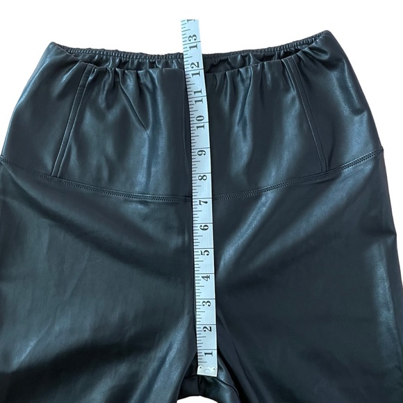 Aritzia Wilfred Free Daria Pant High-Waisted Vegan Leather Leggings Black Sz M - Picture 11 of 13
